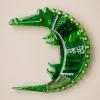 A Crocodile Named Growl Broche