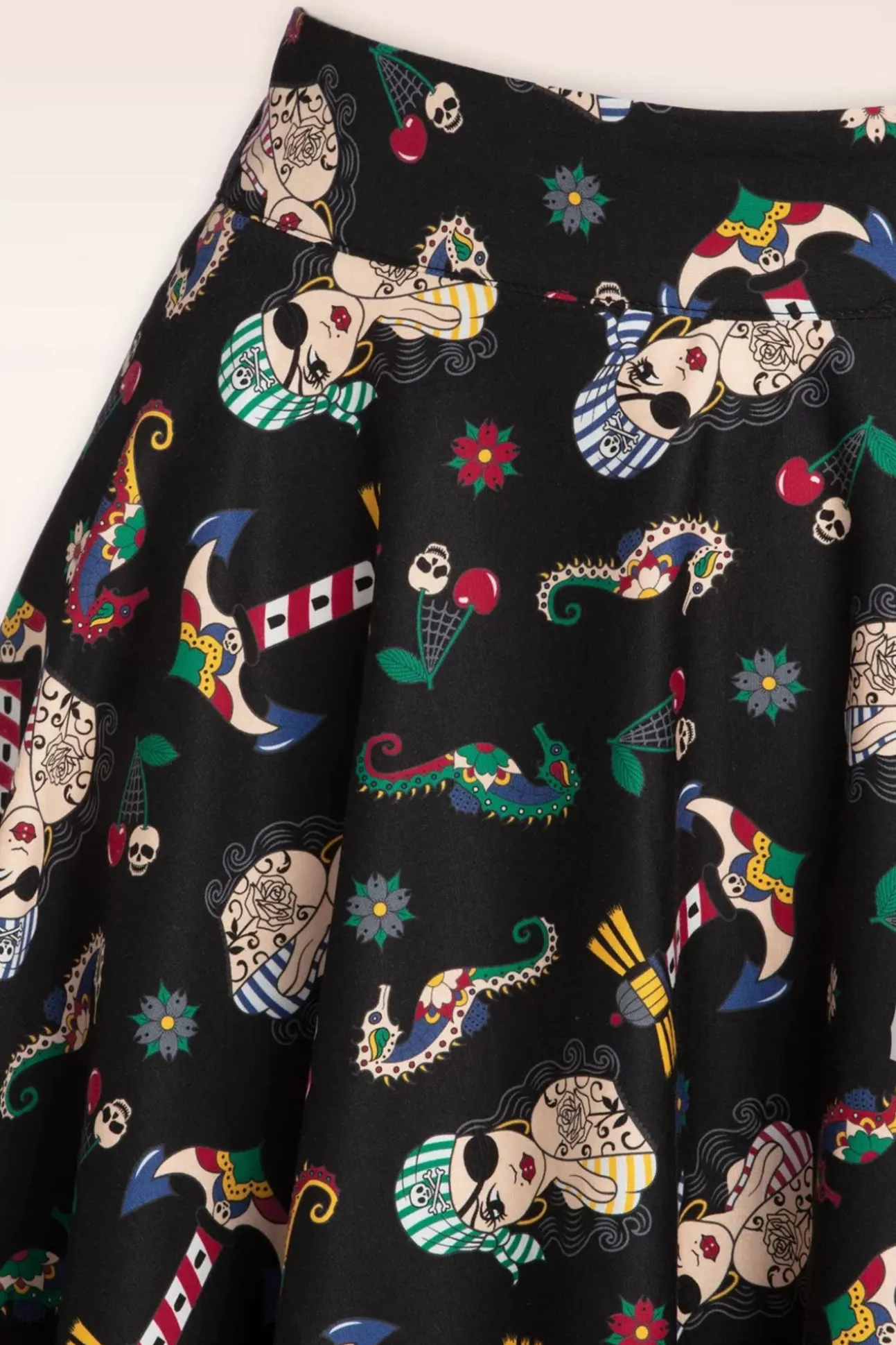 Anker Pin-Up Swingrok In Zwart