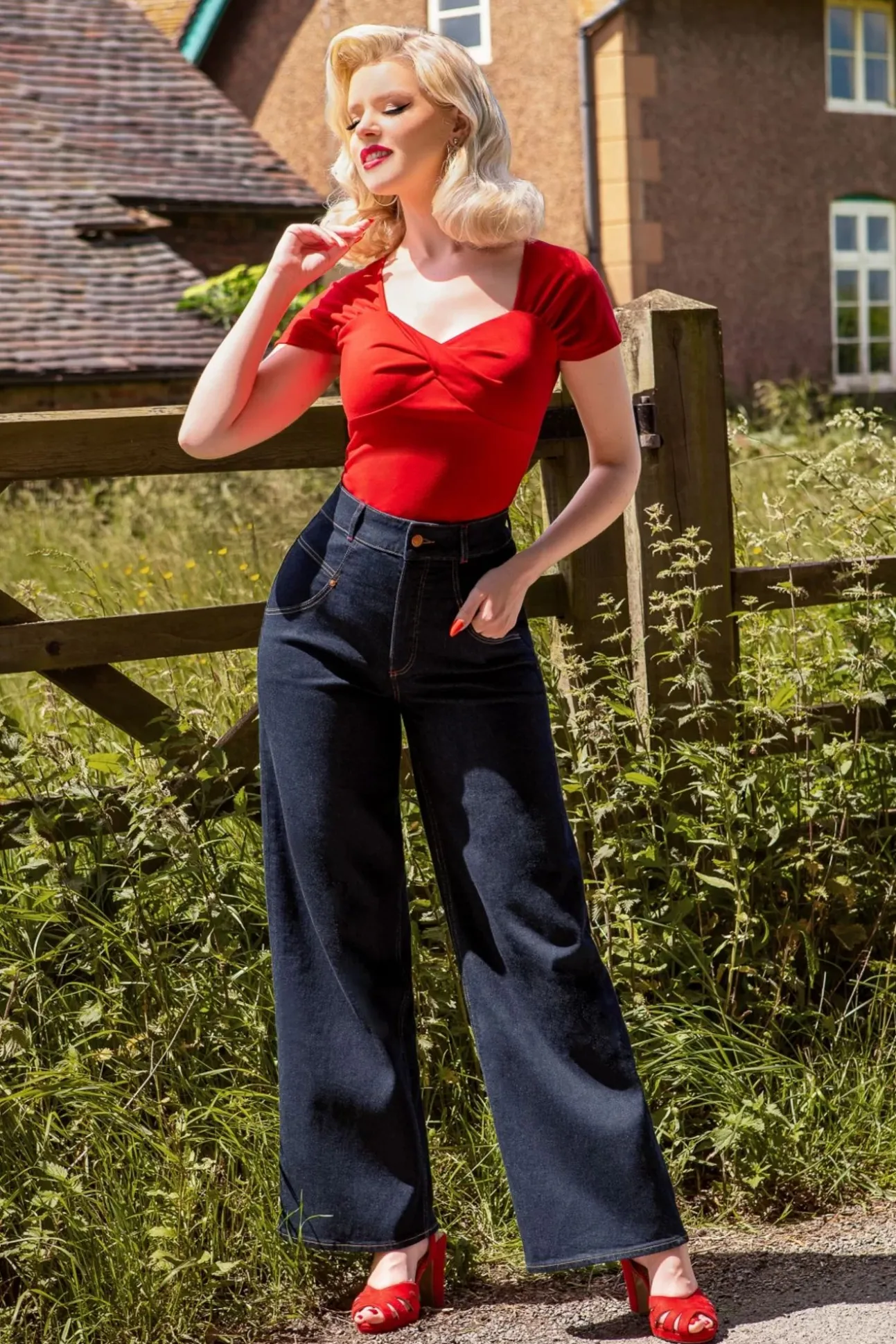Audrey Jeans In Blauw