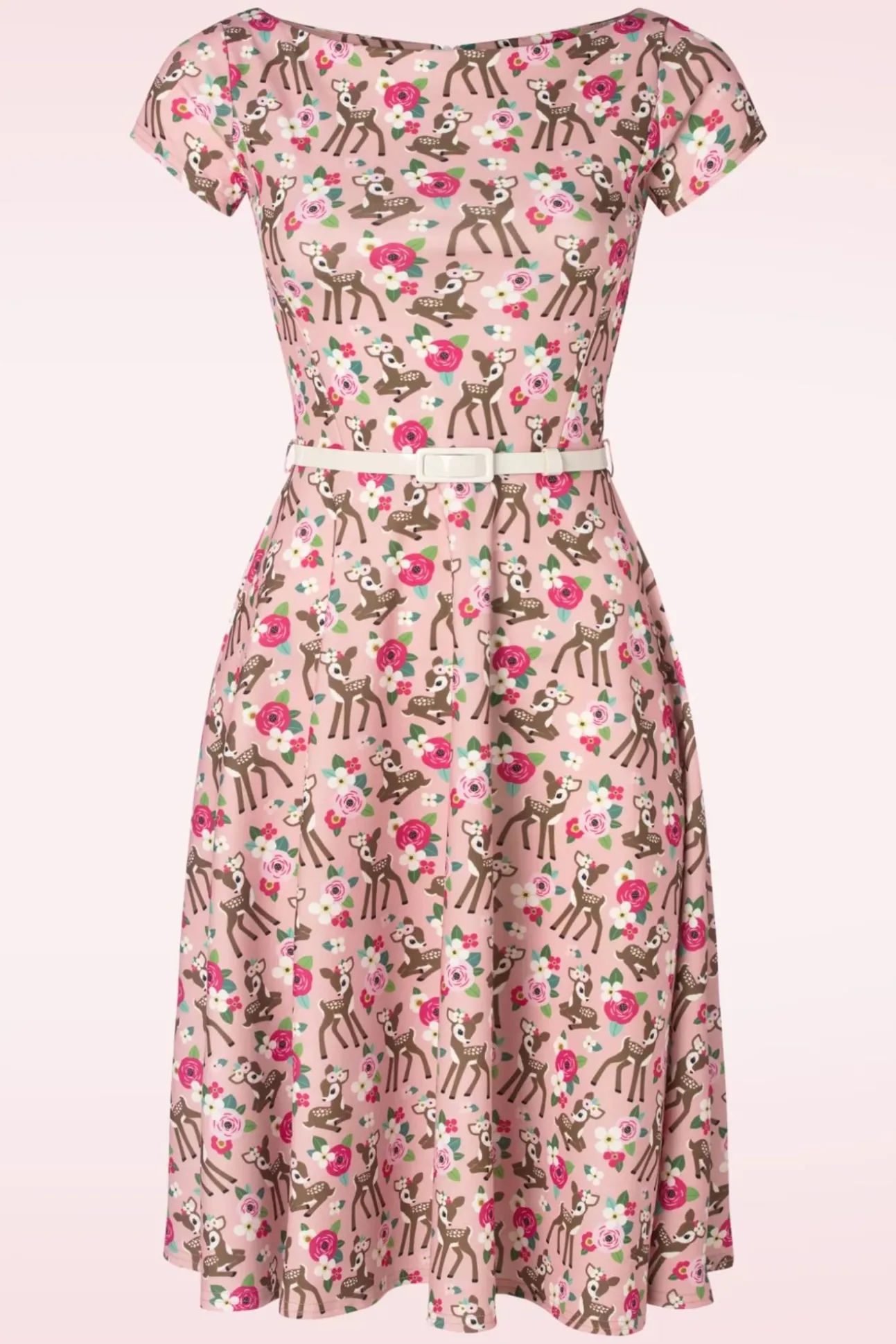 Bambi Swing Jurk In Roze
