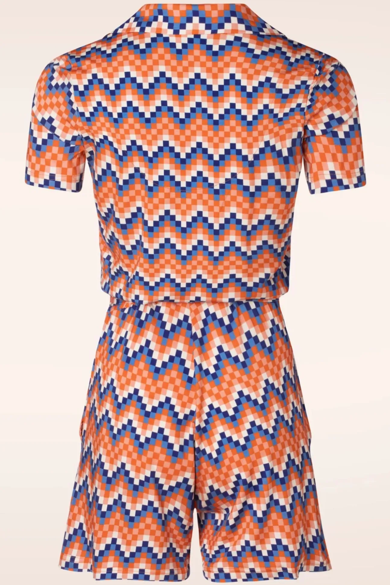 Bibi Playsuit In Ministeck Kobalt