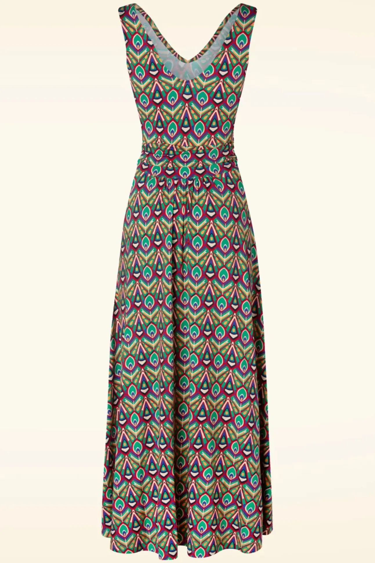 Blondy Maxi Jurk In Ethnic
