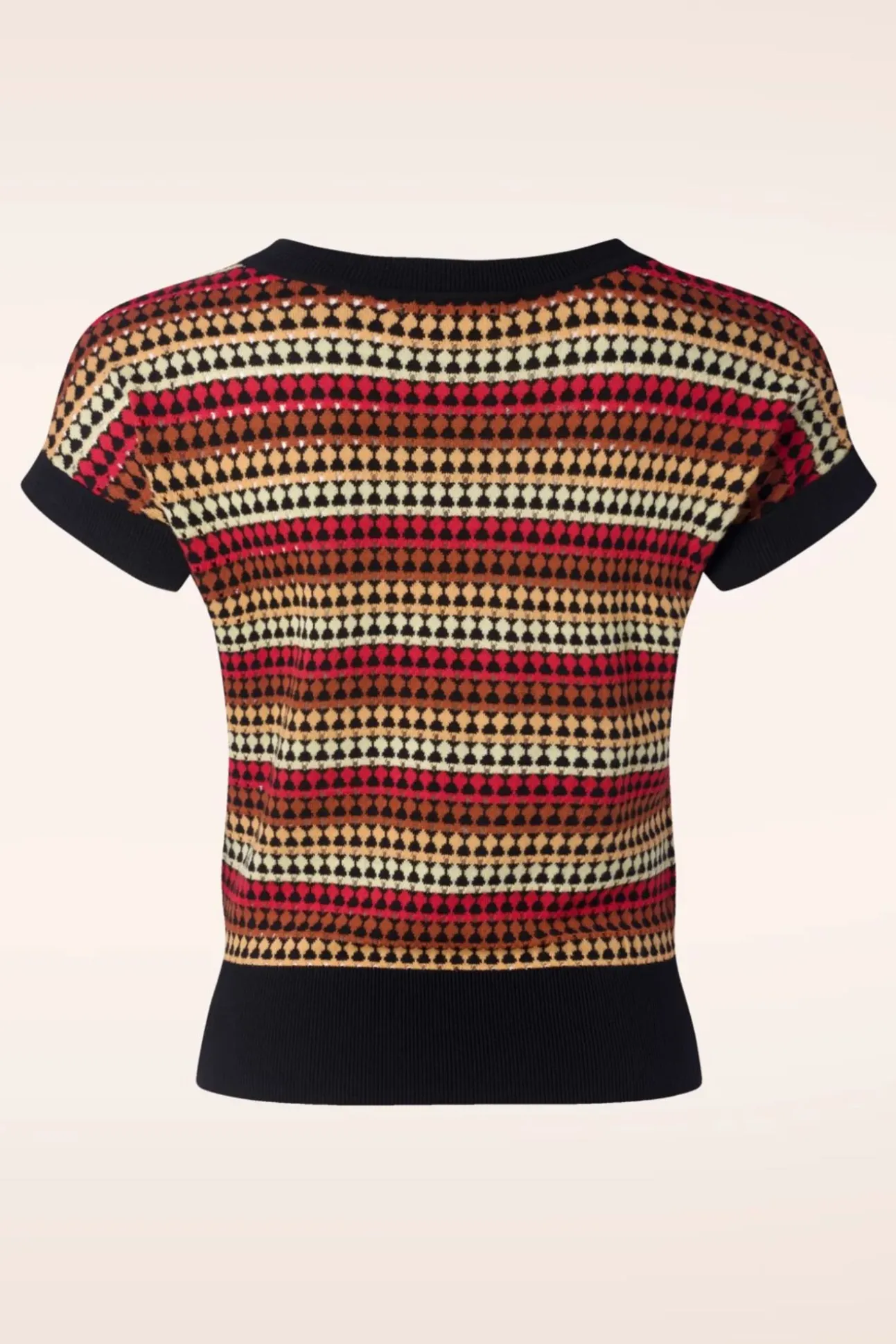 Boatneck Boyd Top In Zwart
