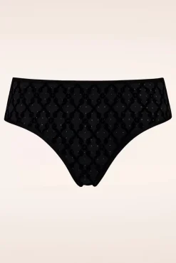 Calliope Brazilian Slip In Zwart En Goud