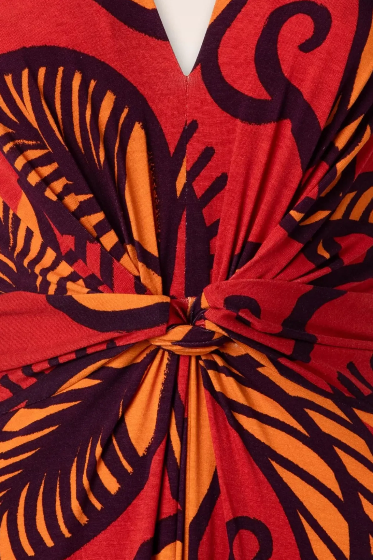 Camila Maxi Jurk In Oranje