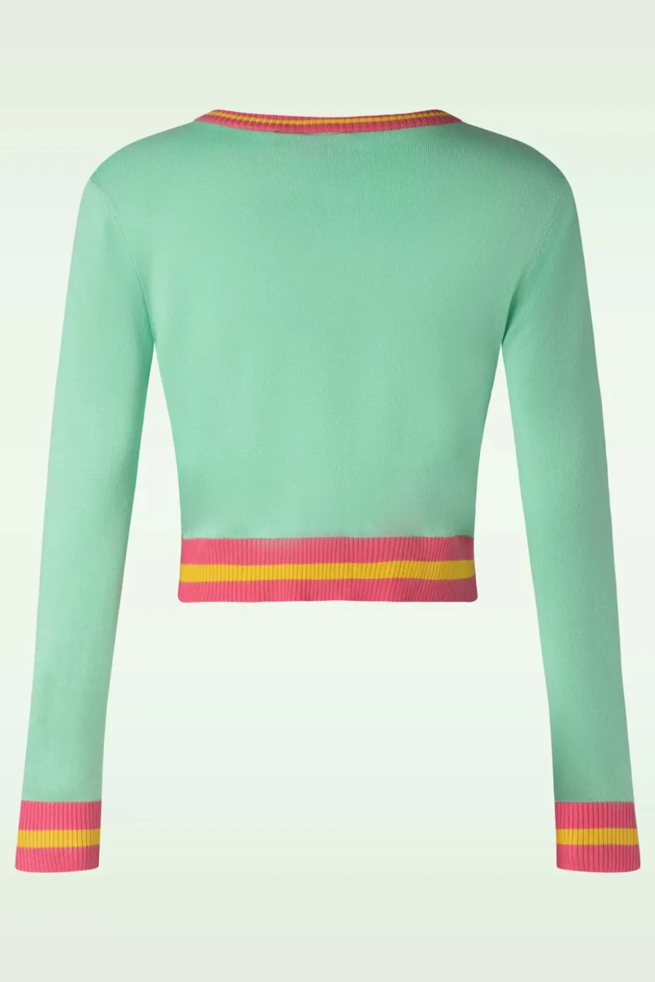 Candy Patch Cardigan In Mint