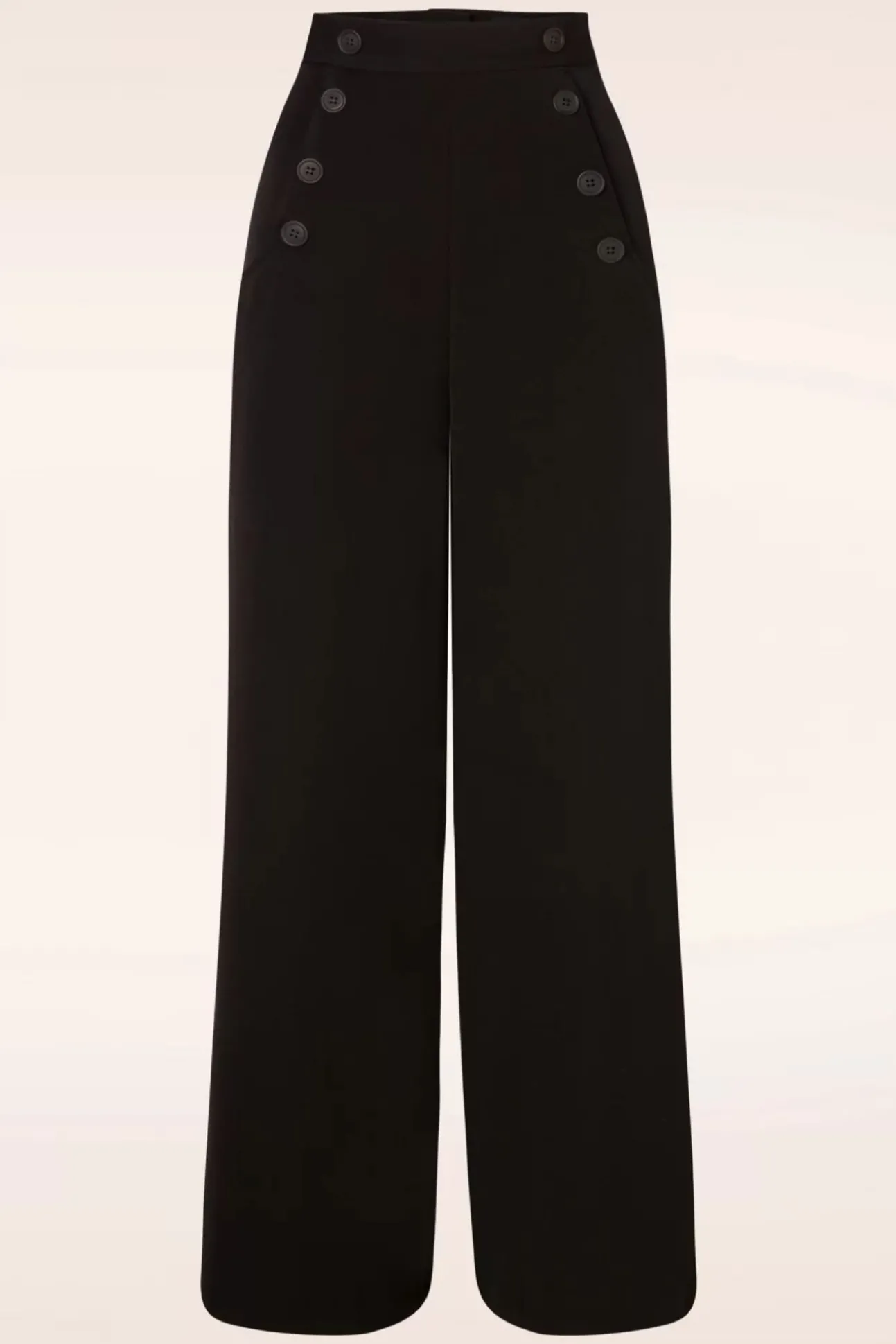 Carlie Swing Broek In Zwart