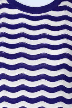 Catching Waves Jumper In Blauw
