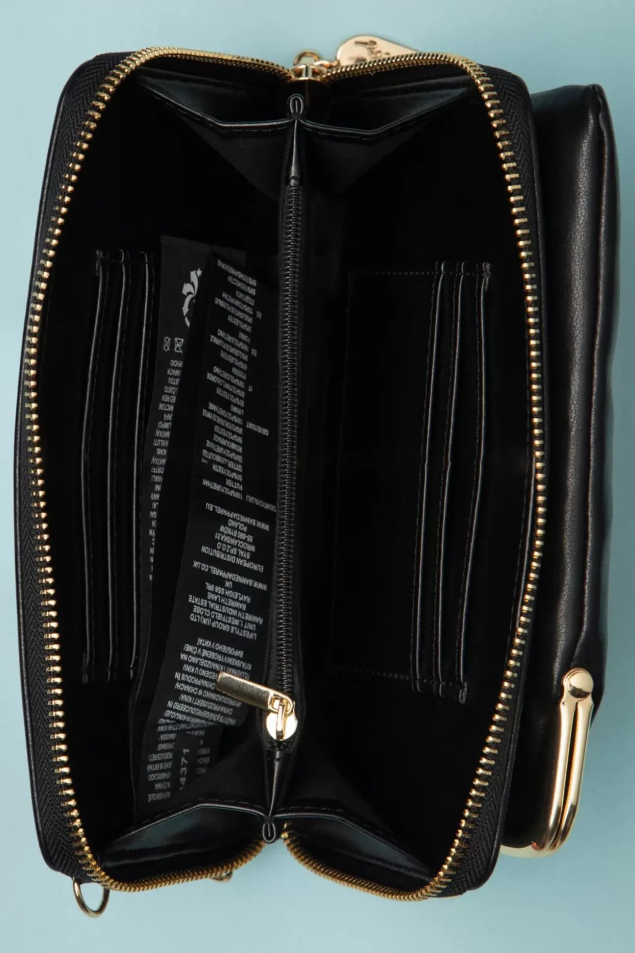 Cherry Pie Crossbody Telefoontasje In Zwart