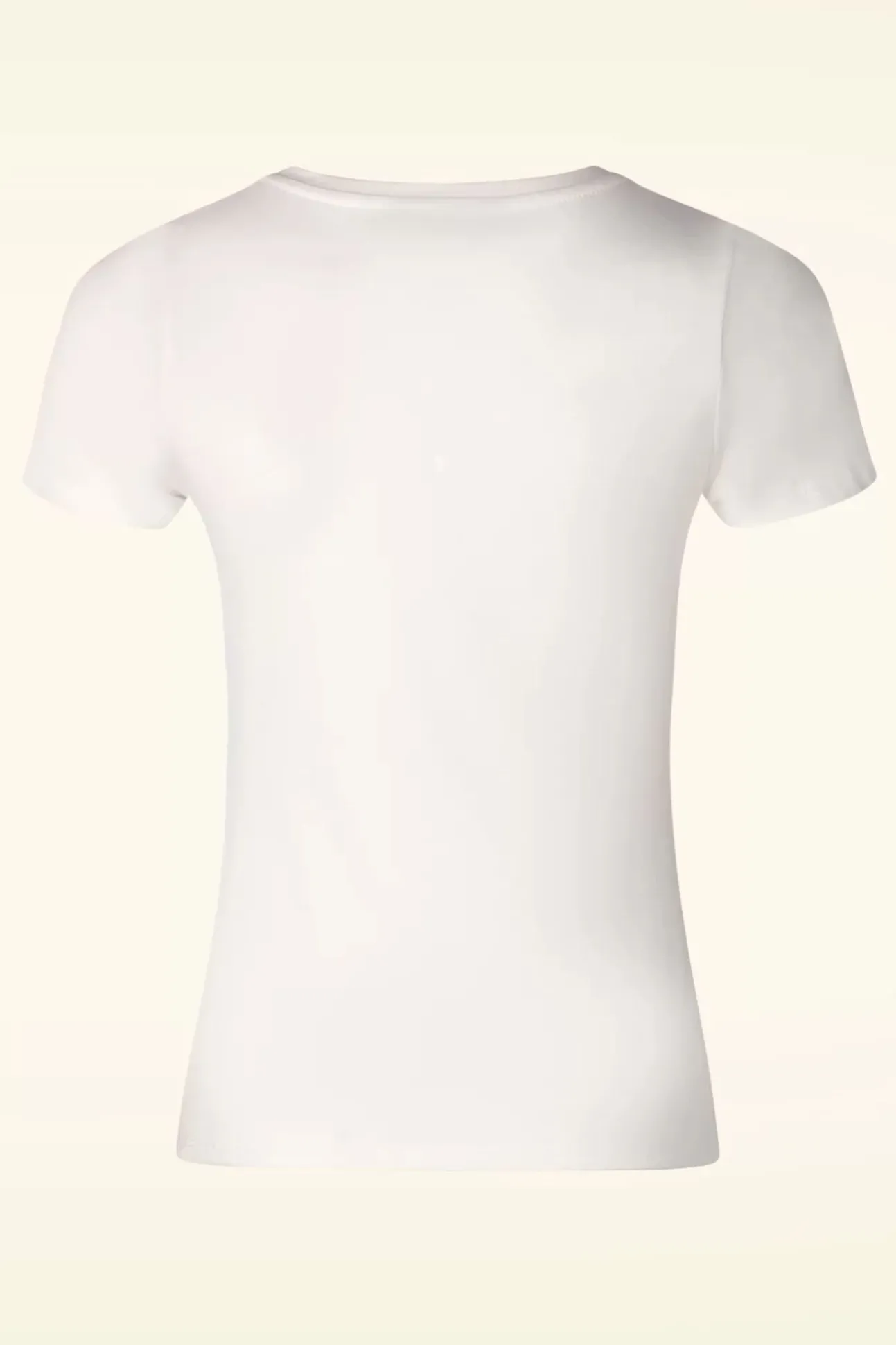 Cool Love T-Shirt In Gebroken Wit