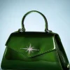 Dance The Night Away Handtas In Metallic Groen
