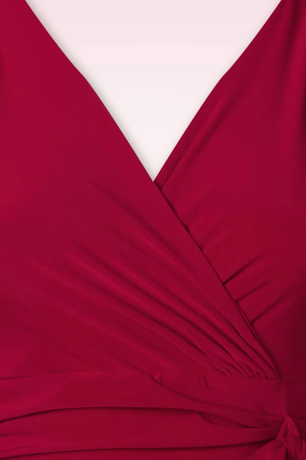Desiree Pencil Jurk In Rood