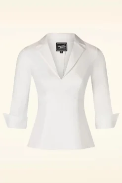 Dianne Blouse In Crispy Wit