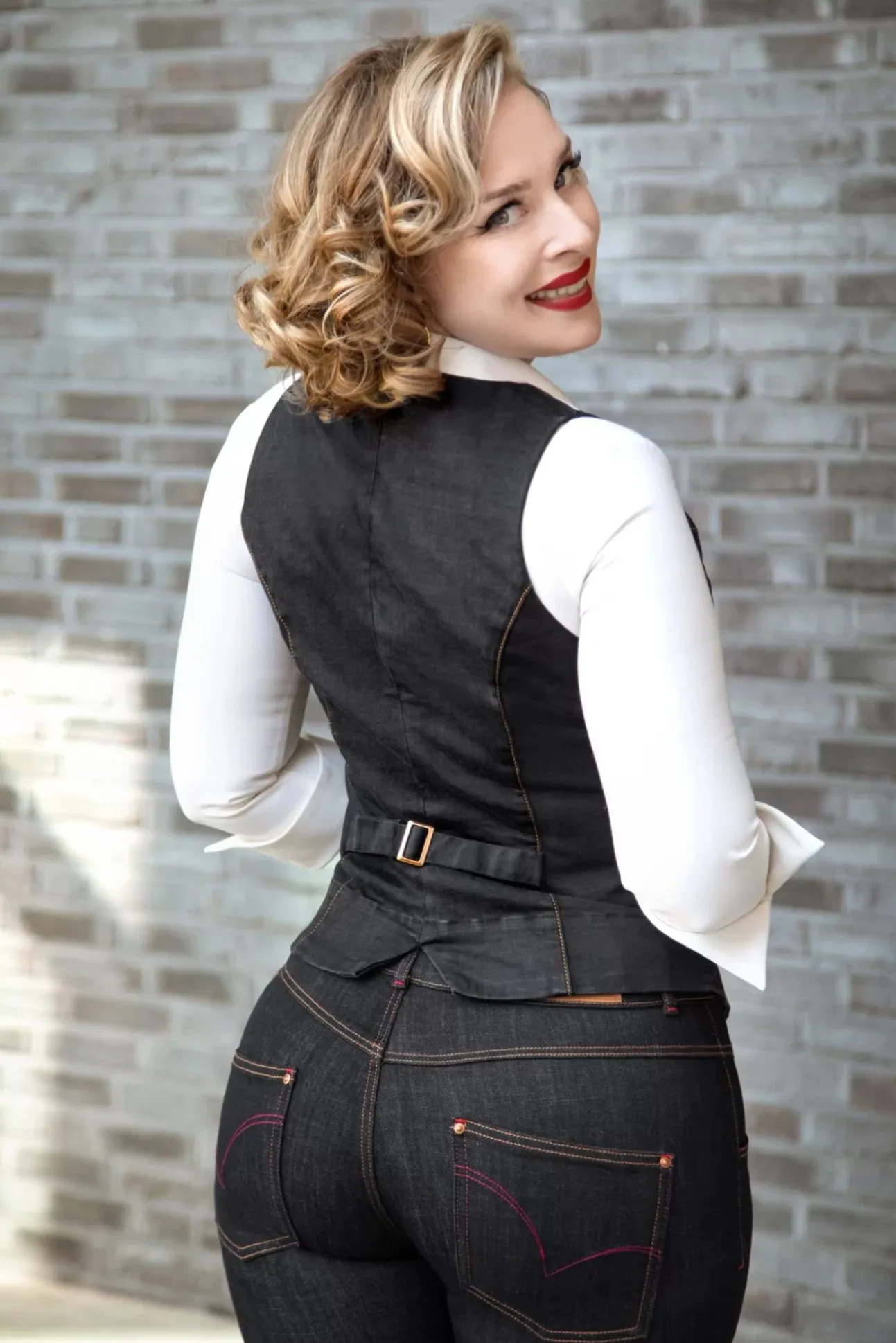 Dianne Gilet In Zwart