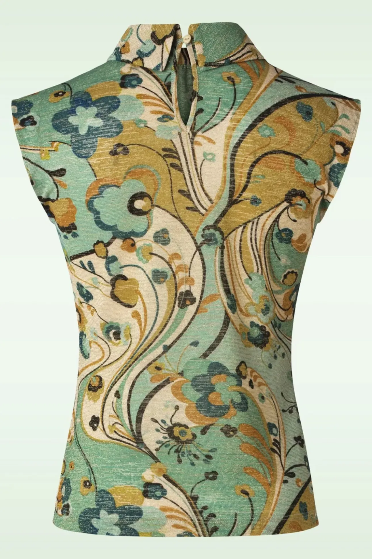 Dita Top Frenzy In Dusty Turquoise