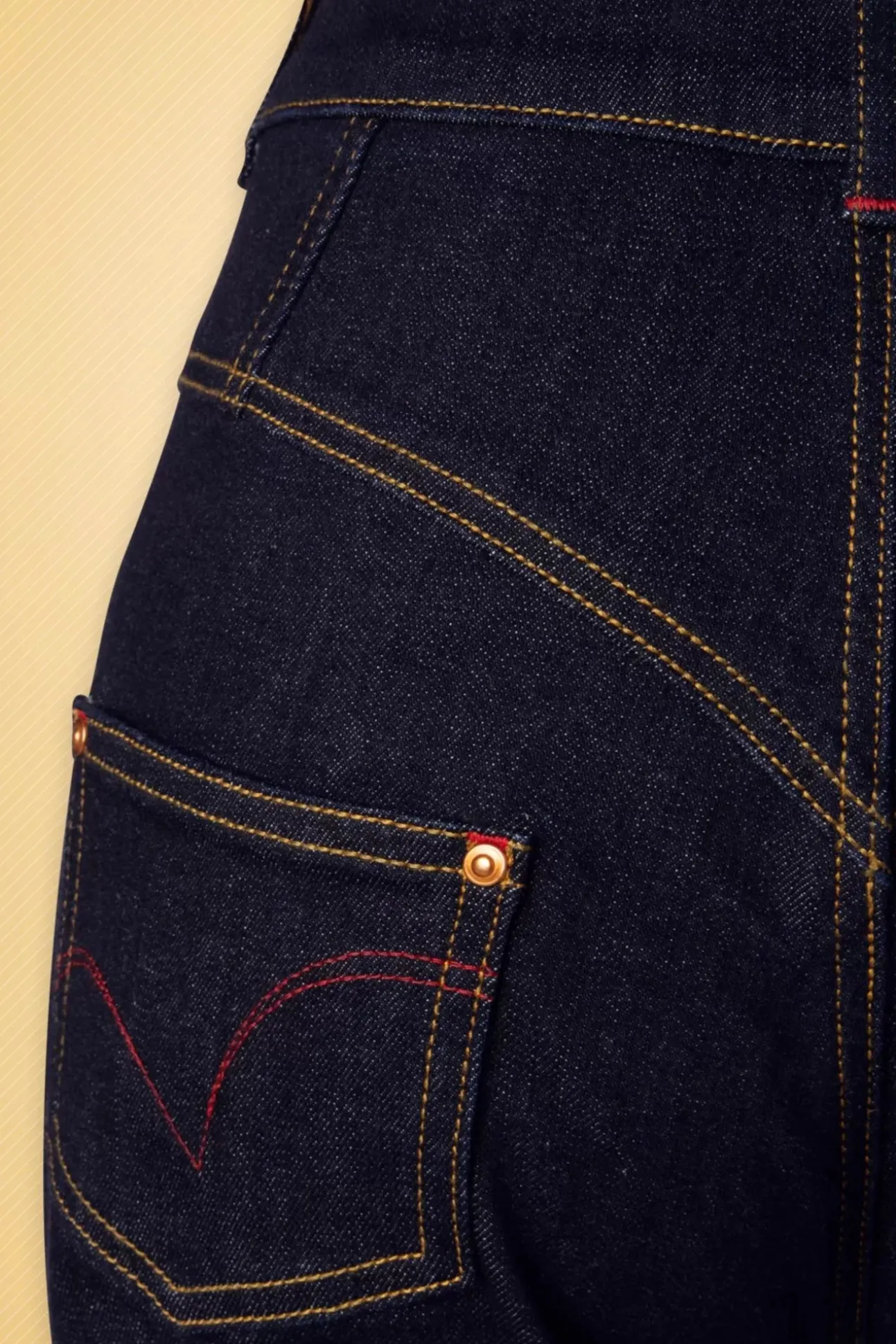 Doris Skinny Jeans In Donkerblauw
