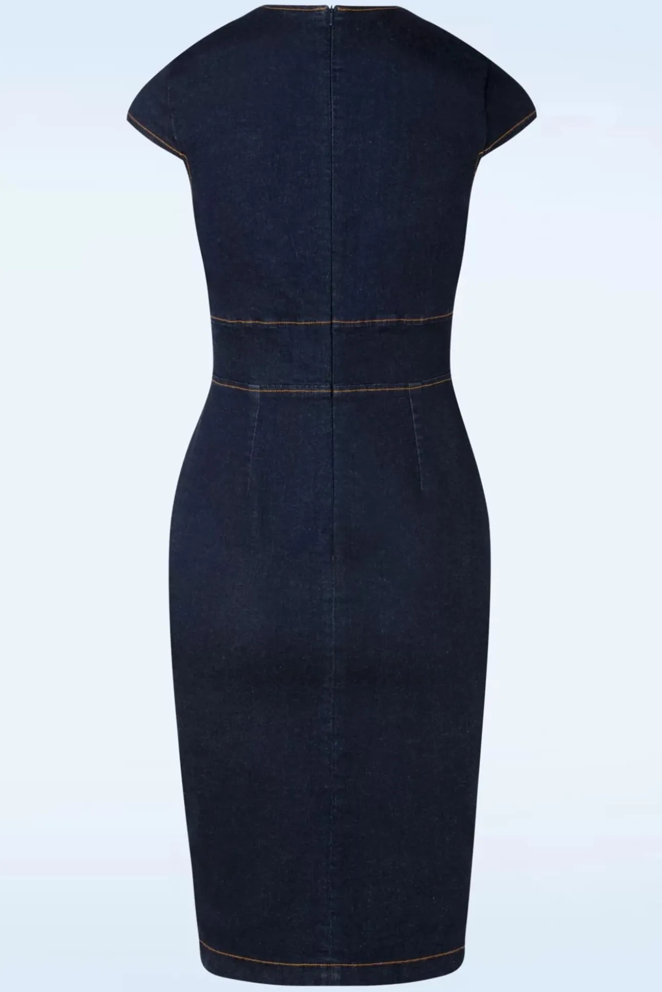 Dorothy Pencil Jurk In Blauw