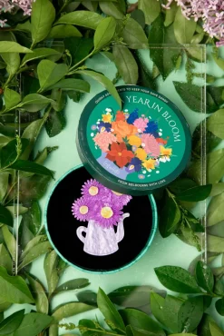 Garden Star Broche