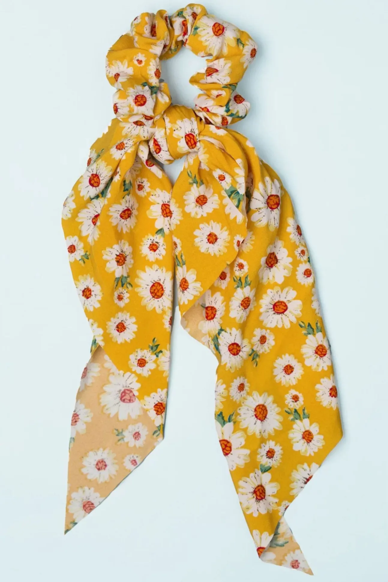Geraldine Scrunchie In Geel