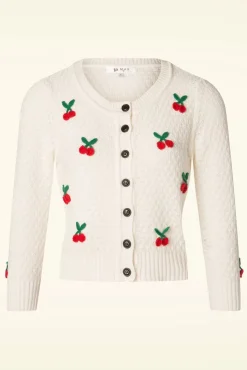 Jennie Cherry Vest In Ivoor