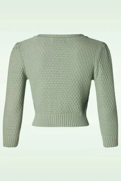 Jennie Vest In Duck Egg Groen
