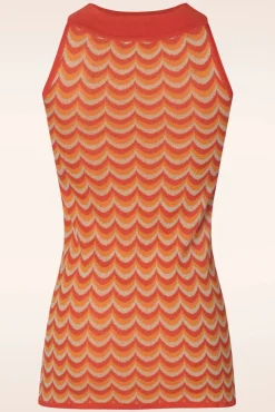 Jessie Waves Top In Oranje