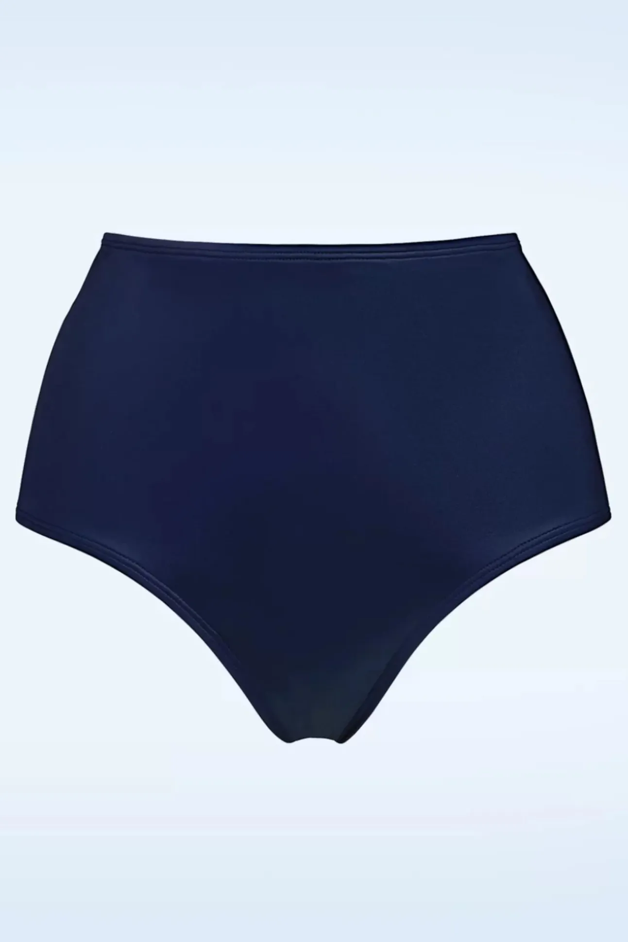Jet Set High Waist Bikini Broekje In Majestic Blauw