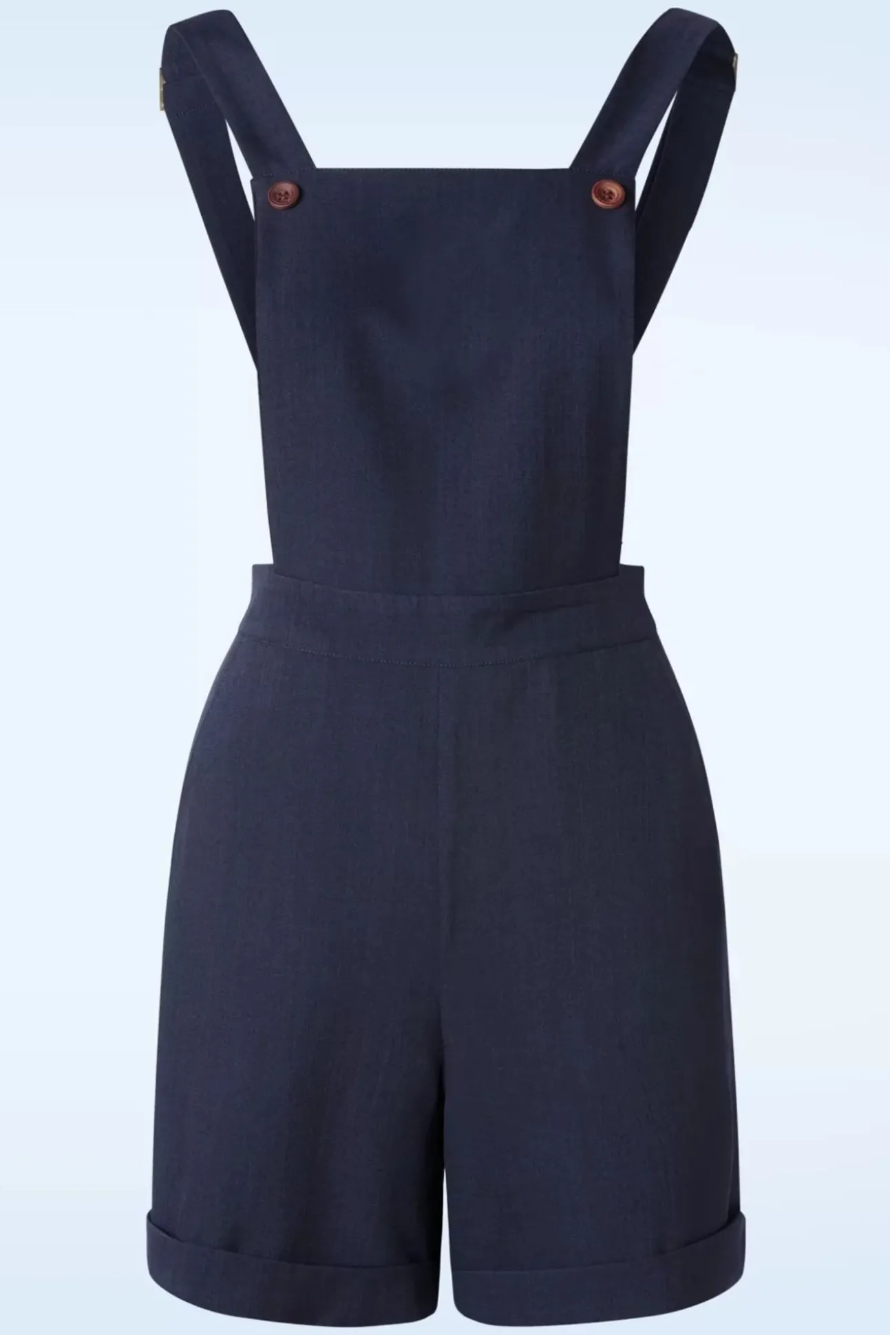 June Playsuit In Marineblauw