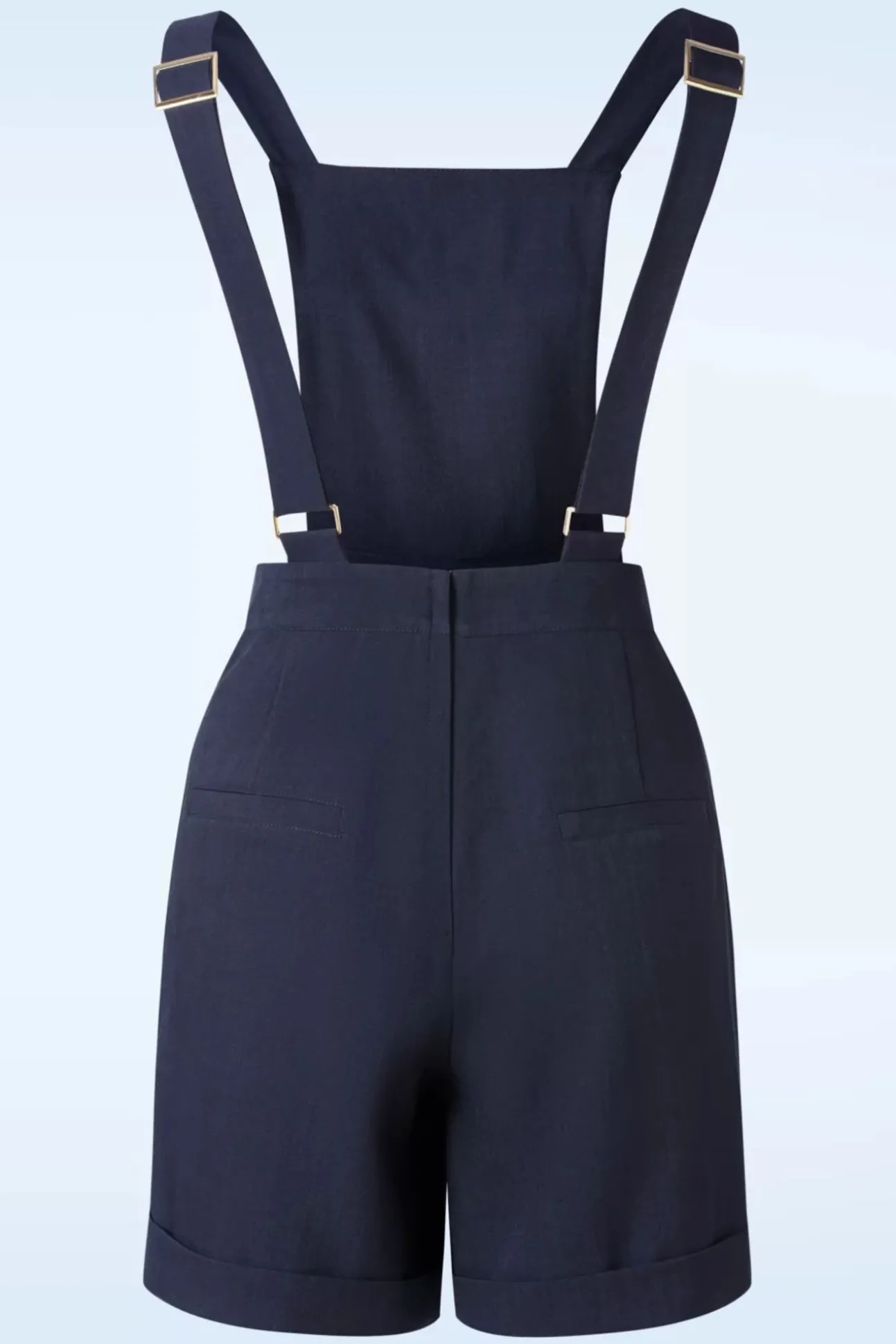 June Playsuit In Marineblauw