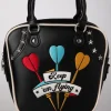 Keep 'Em Flying Handtas In Zwart