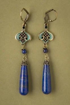 Lapis Oorbellen In Blauw