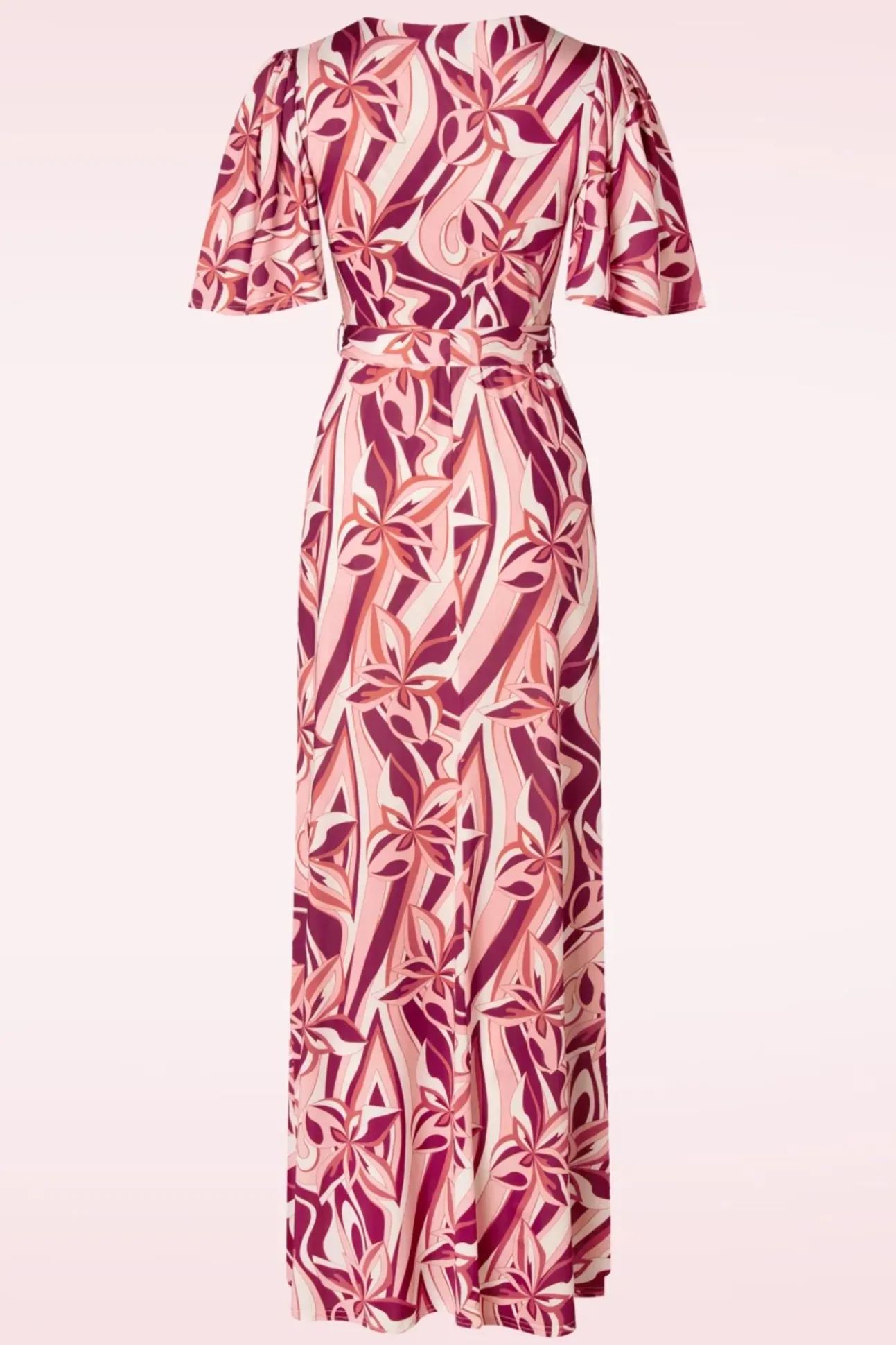 Laurie Maxi Jurk In Rood