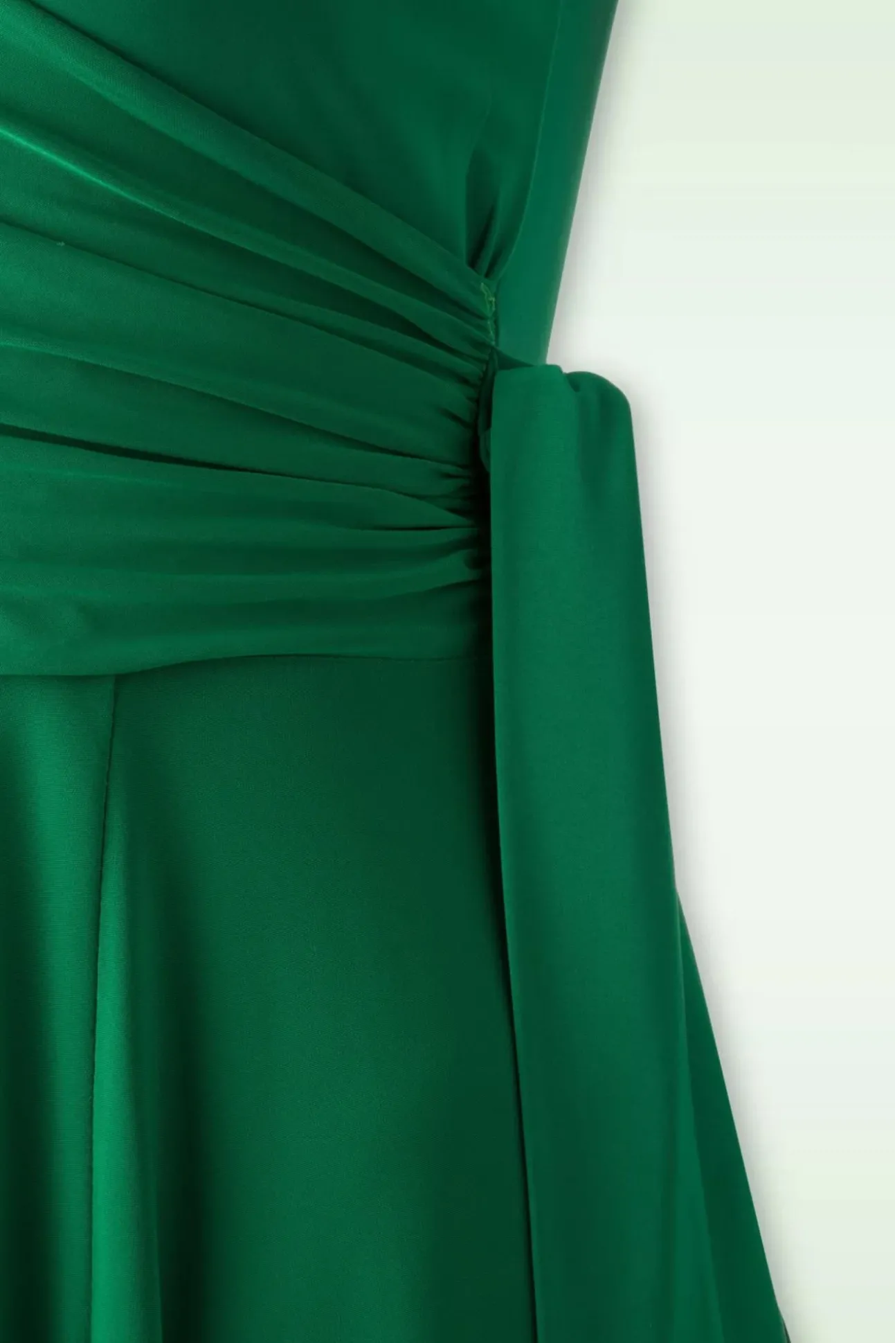 Layla Gekruiste Jurk In Groen
