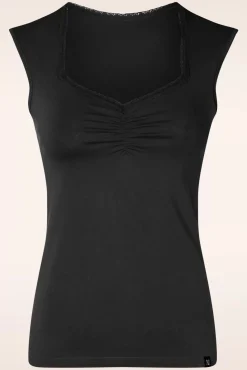 Let Romance Rule Top In Zwart