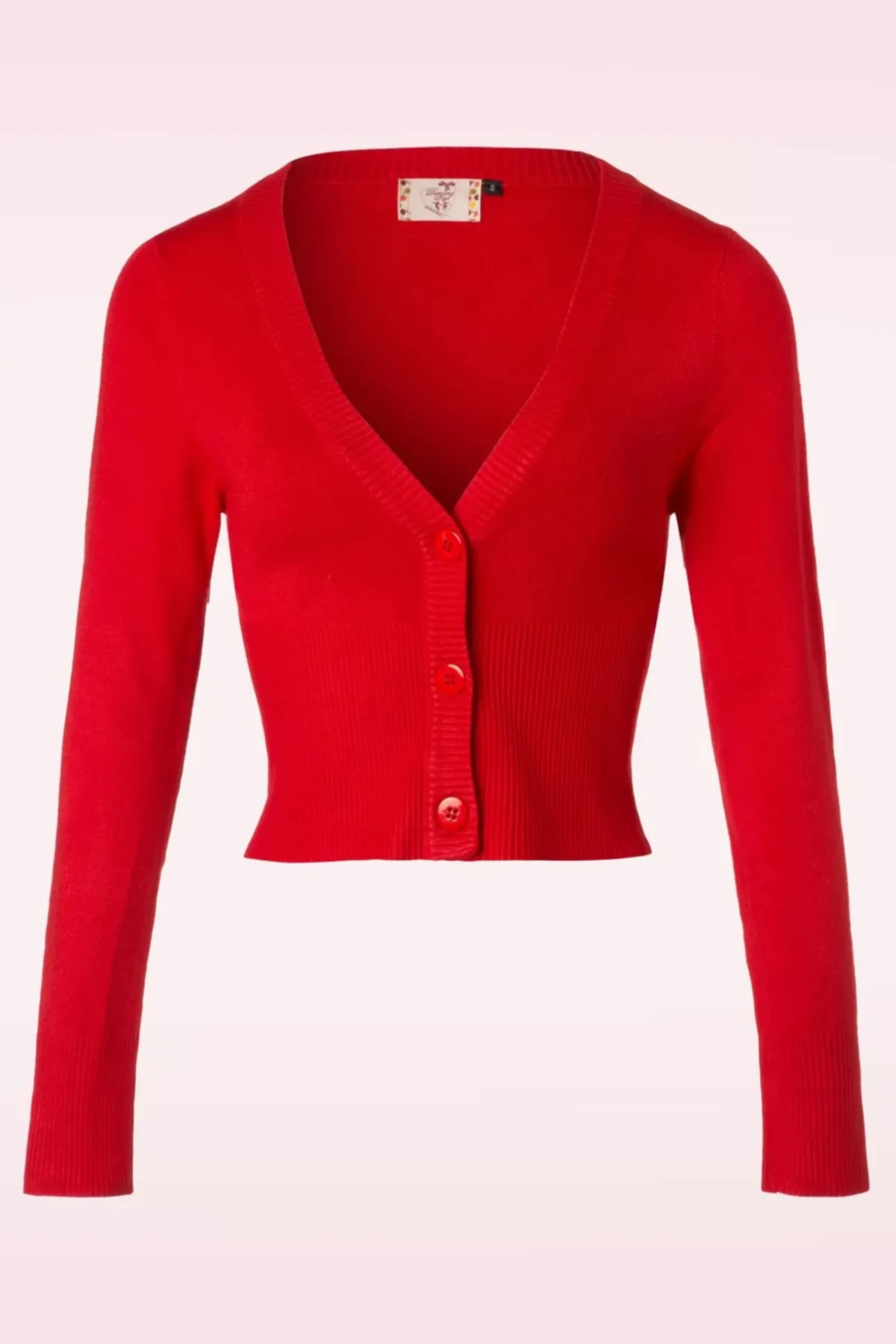 Let's Go Dancing Vest In Lipstick Red