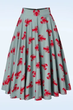 Lobster Love Rok In Blauw