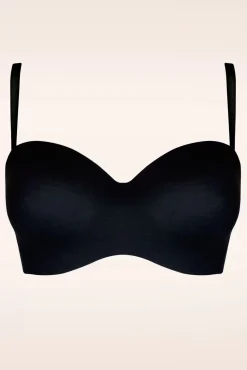 Luxury Strapless Bh In Zwart
