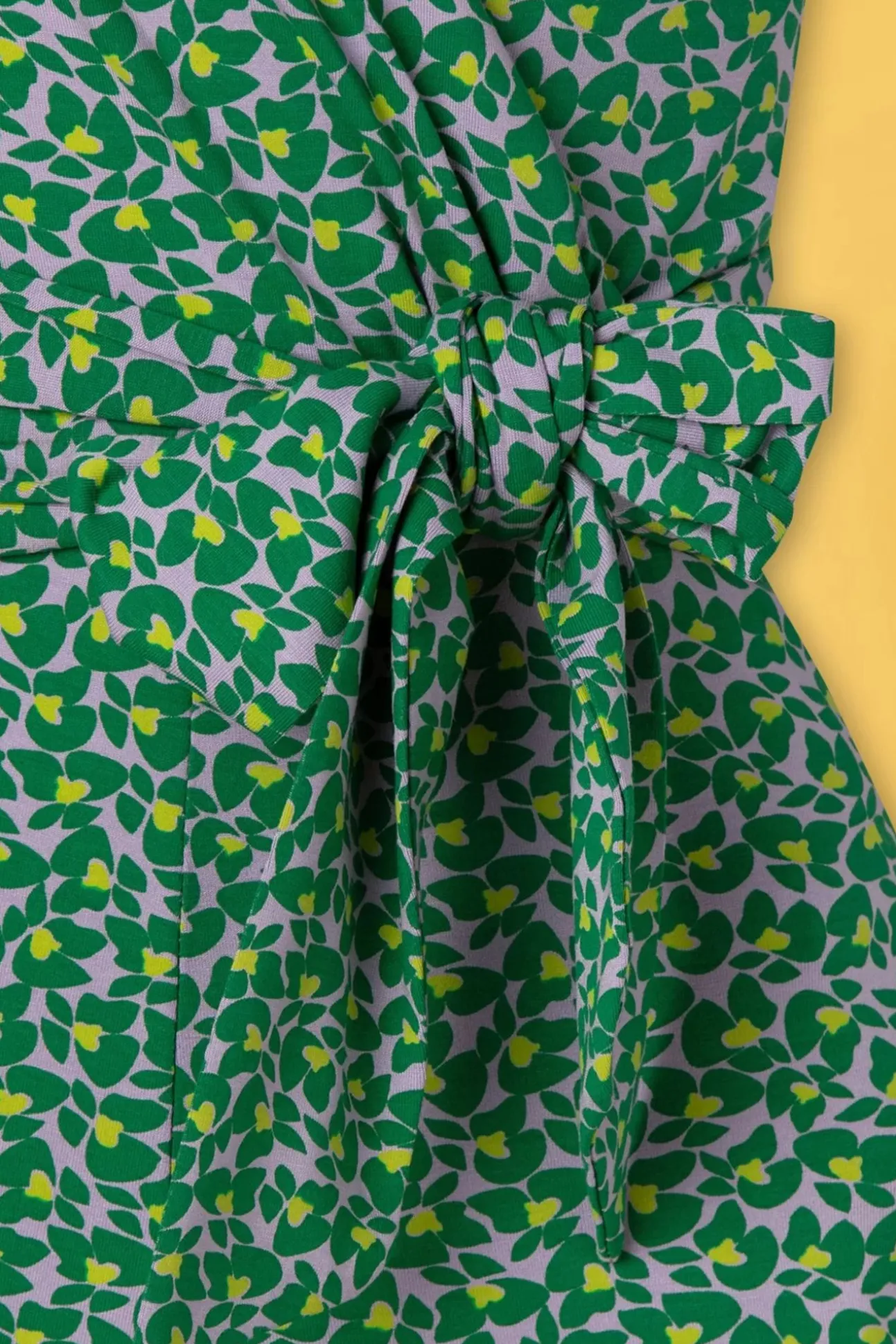 Mabel Butterfly Jumpsuit In Appel
