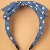Magdalena Haarband In Blauw