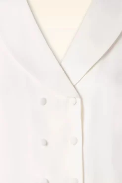 Maria Blouse In Wit