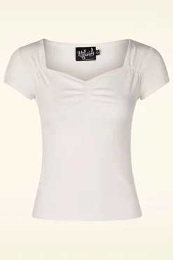 Mia Top In Ivoorwit