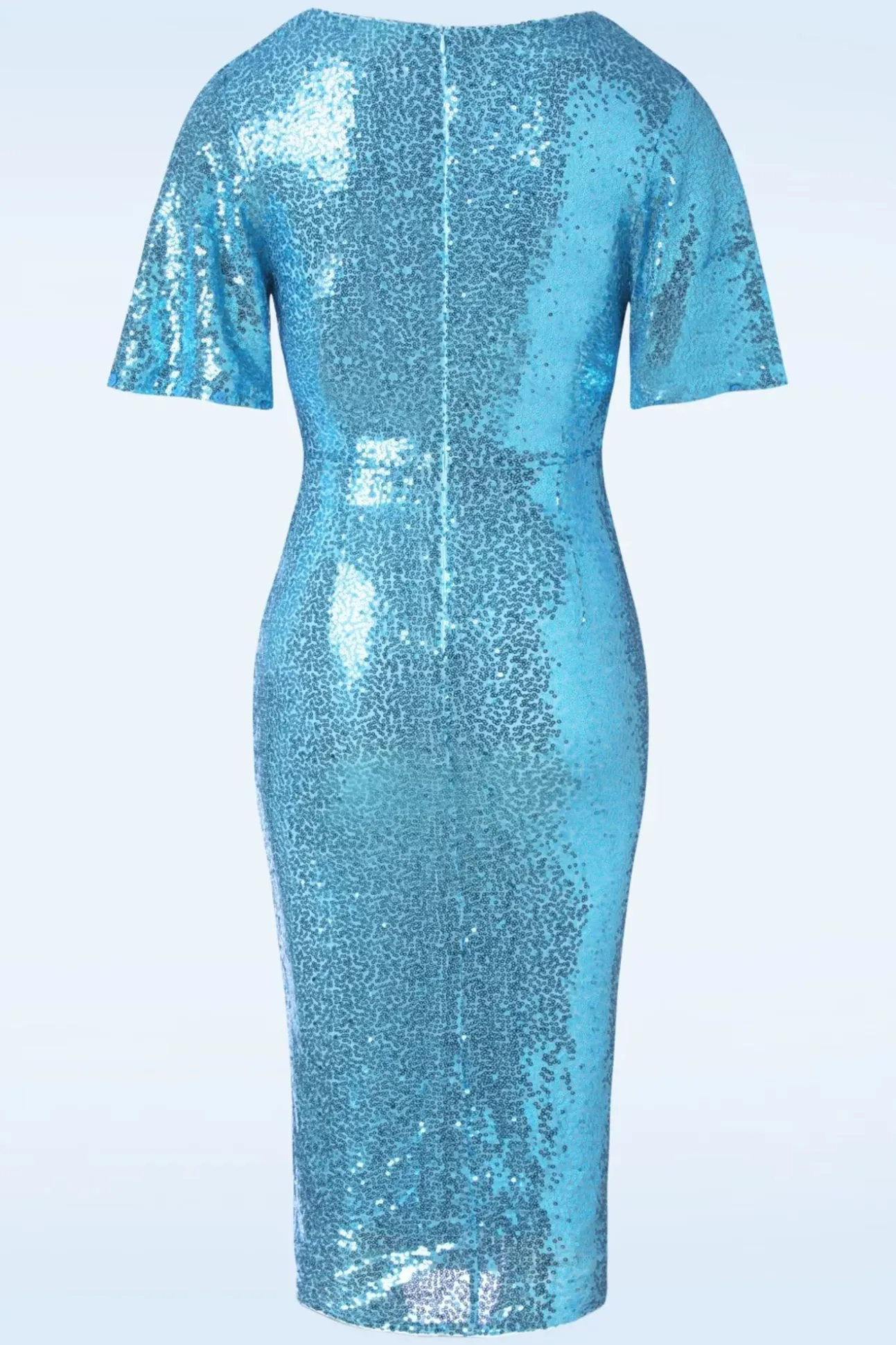 Million Dollar Baby Jurk In Baby Blauw