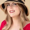 Mindy Travel Hoed In Beige En Zwart