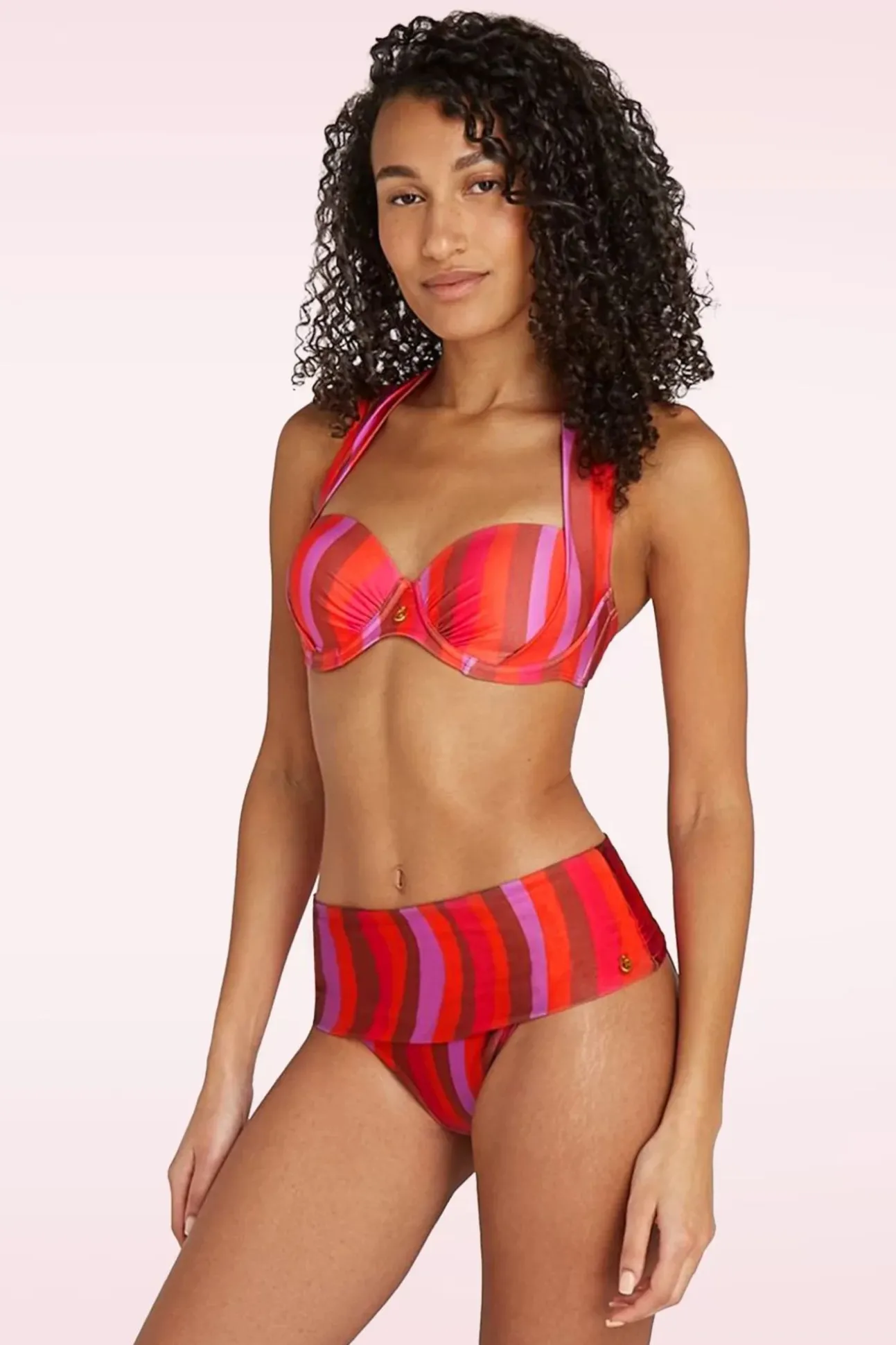 Multiway Shiny Waves Bikinitop Multi