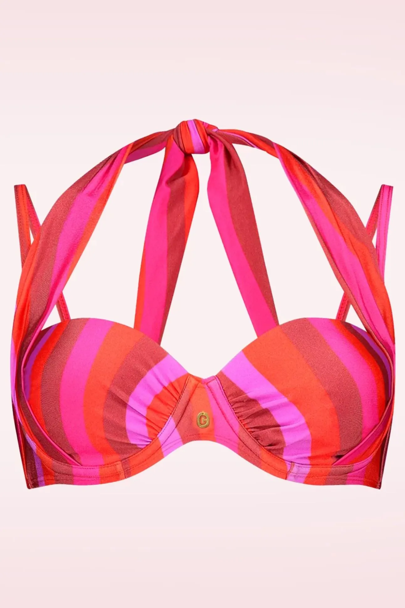 Multiway Shiny Waves Bikinitop Multi