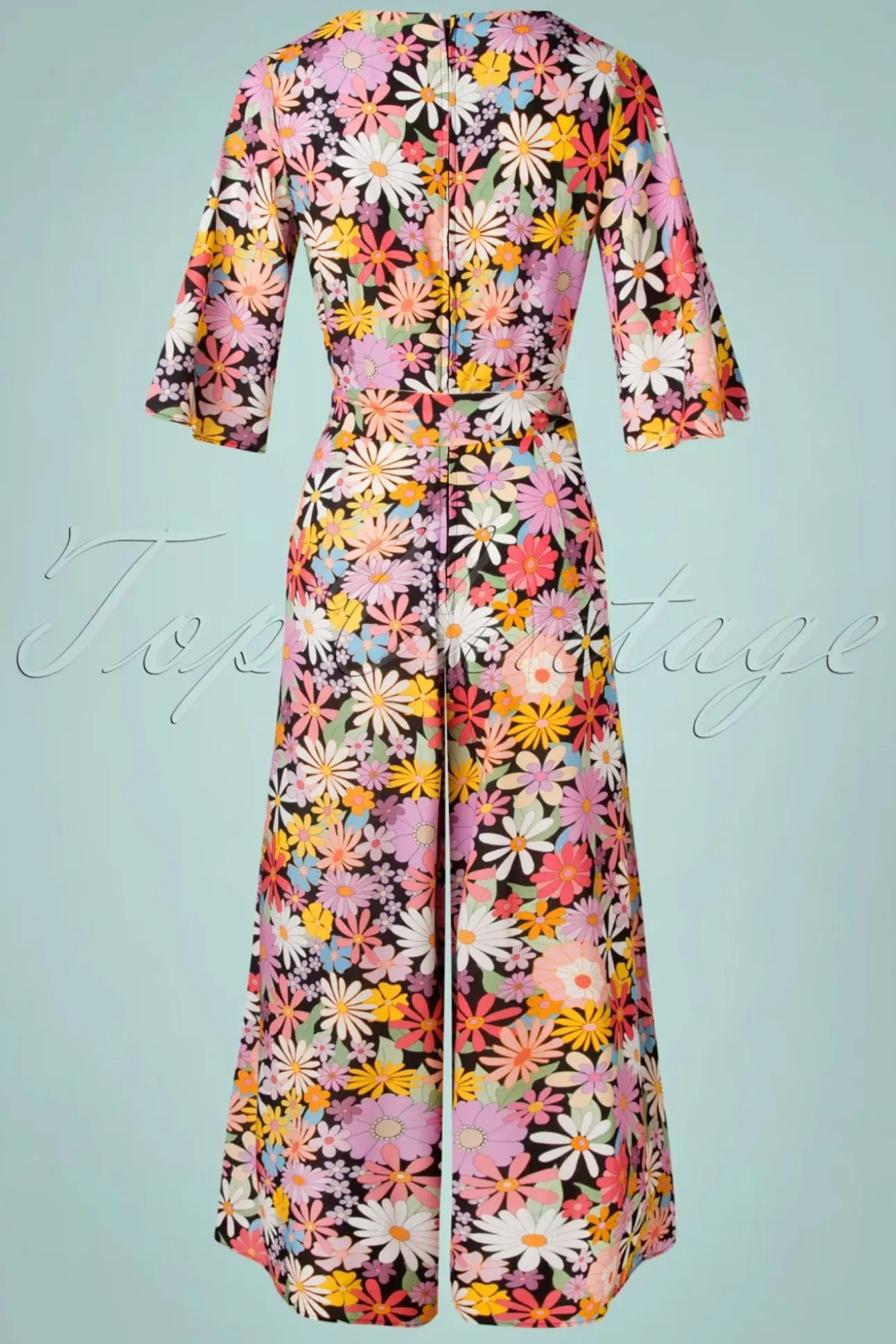 Nadine Bloemen Jumpsuit In Multi