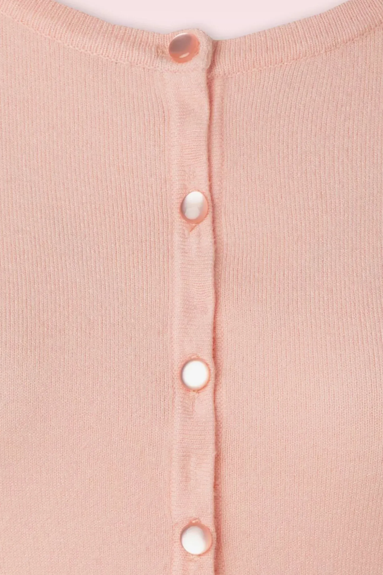 Nyla Cropped Vest In Poeder Roze