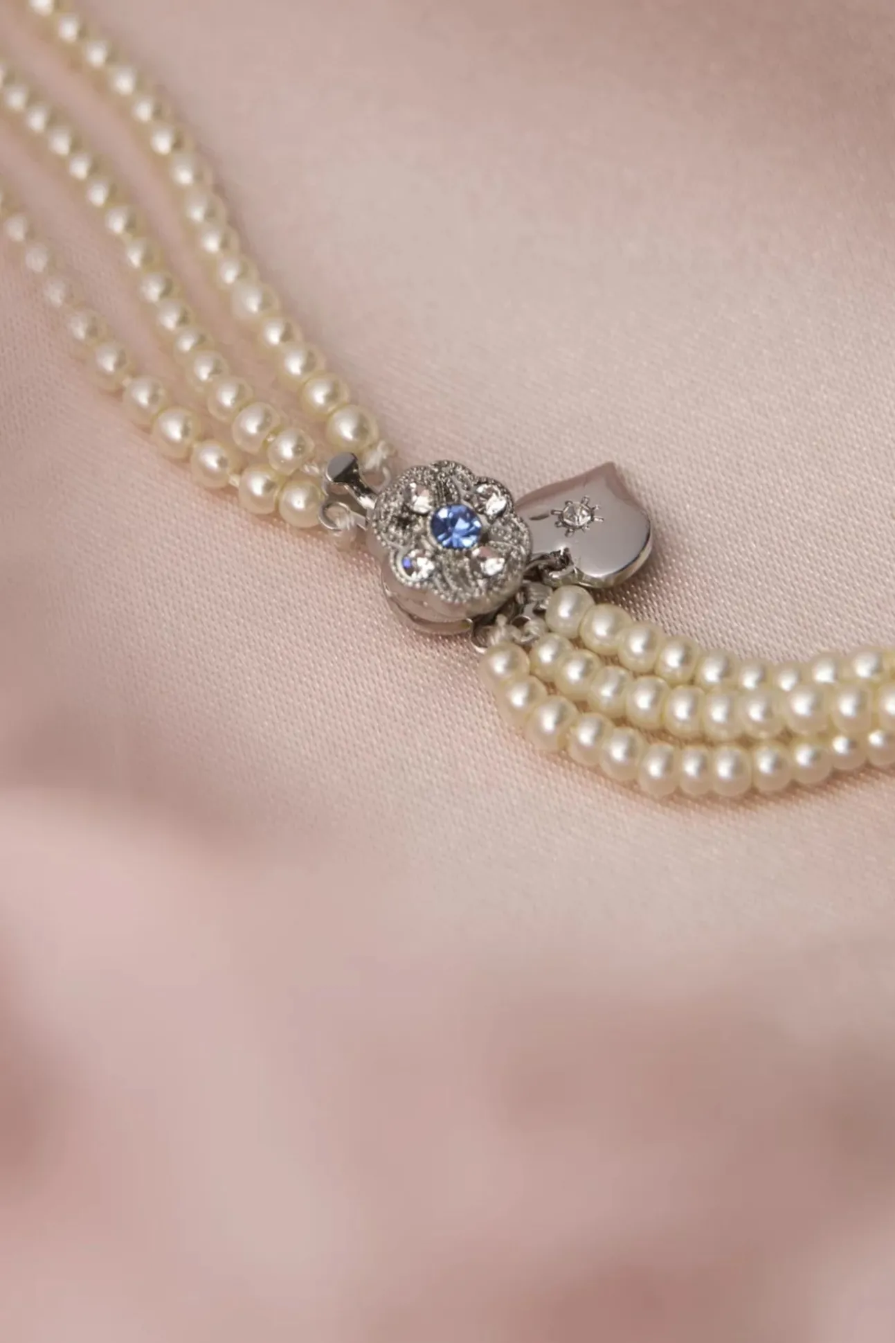 Parijs Parels Kristal Ketting