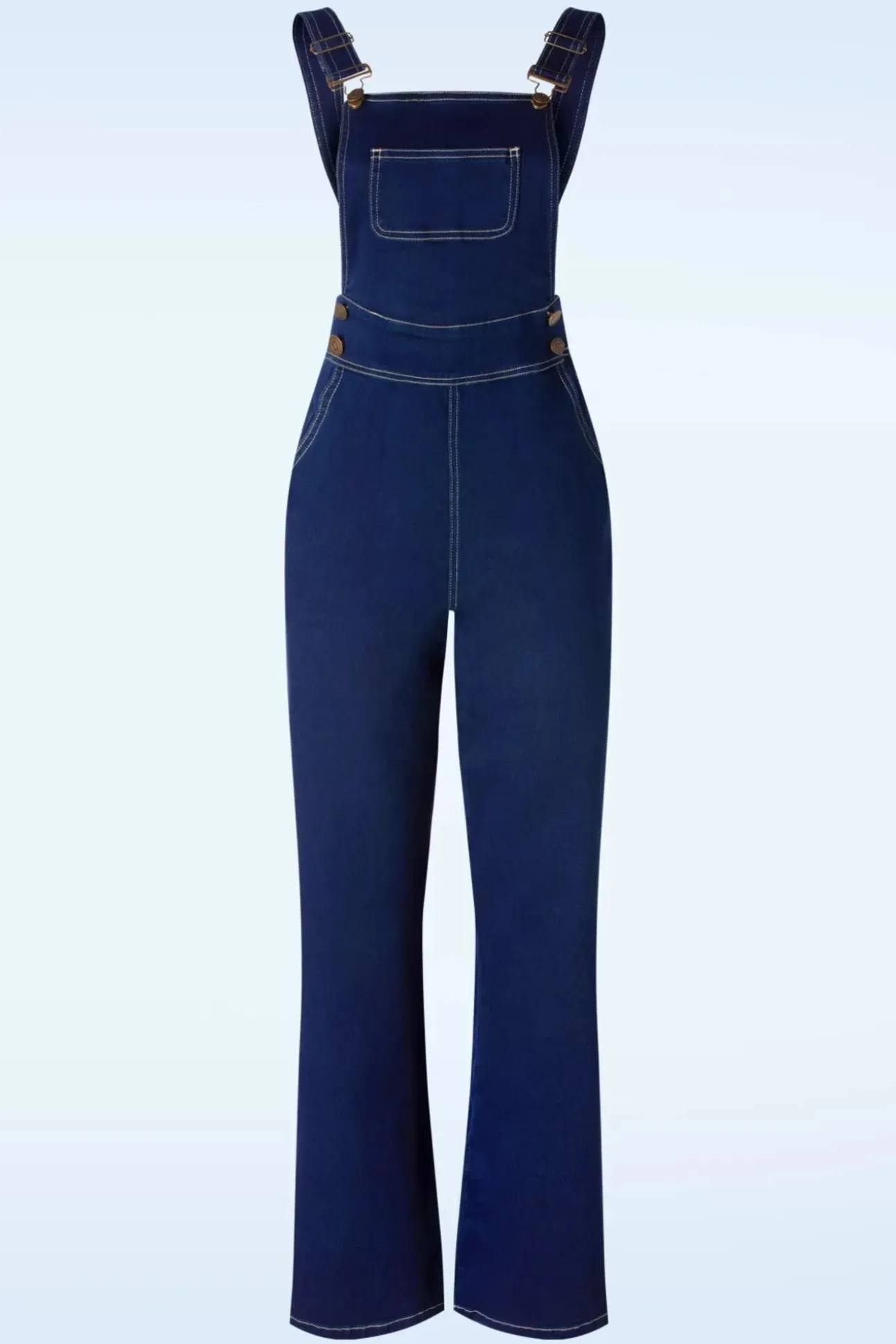 Penny Playsuit In Denimblauw