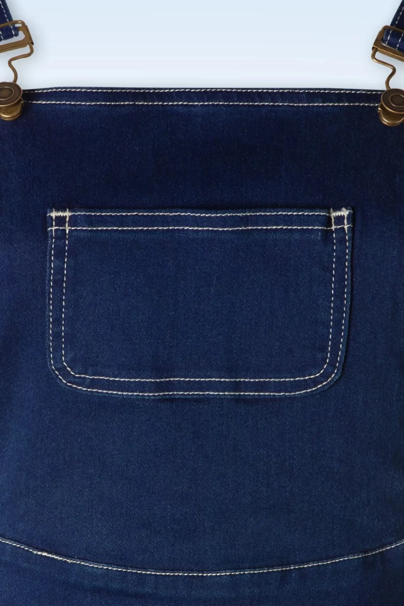 Penny Playsuit In Denimblauw